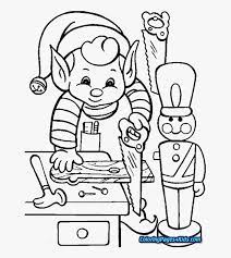 Christmas elf with candy cane. Christmas Elf Coloring Pages Hd Png Download Transparent Png Image Pngitem