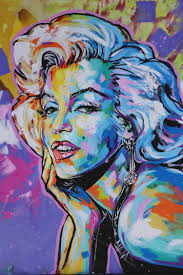 Purple Marilyn — Mantra Art Studio