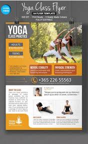 Then you can change the text and images the exact way you wish. 3 Awesome Yoga Flyer Template On Behance
