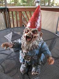 Nain De Jardin Zombie Evil Gnome Gnomes Zombie