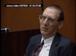 Dr. Irwin Golden, the man who performed the autopsies of Nicole and Ron,  testified at the preliminary hearing that he found 2 different stab wounds 