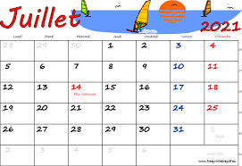 En plus du calendrier 2021, vous pouvez toujours obtenir les calendriers des années précédentes comme ceux de 2020 et de 2019, ou obtenir à l'avance les calendriers des années suivantes comme ceux de 2022, 2023, etc. Calendrier Mensuel A Imprimer Juillet 2021 Gratuit Pdf Imprimable