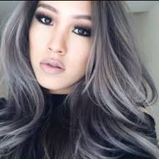 Over the last few years so many hair trends have come and gone, but one that has stuck around: Trending Grey Ombre Hairstyles Gray Hair Highlights Hair Styles Silver Grey Hair