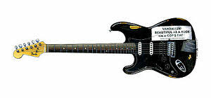 Добавлена 8 февраля в 21:28. Kurt Cobain S Vandalism Stratocaster Greeting Card Dl Size Ebay