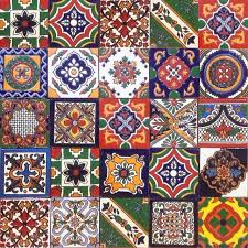 La fuente imports offers one of the largest collections of mexican and southwestern home accessories, furnishings, and handmade art. Mexican Relief Tile Mix