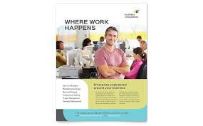 Design excellent flyers every time using canva's nifty sizes guide and a library full of professionally designed, fully customizable templates. Small Business Consultant Flyer Template Design