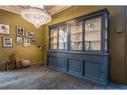 Vitrine Grau Mit Schiebeturen Geschirrschrank Grau Weiss Massivholz Schrank Grau Landhaus Breite 300 Cm Vitrinen Geschirr Geschirrschrank Schrank Vitrine