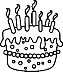 White birthday cake clip art. 8 Birthday Clipart Black And White Preview Hdclipartall Co Hdclipartall