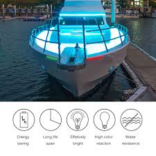 Red And Green Led Boat Light For Bow Light Marine Led Lights Strip For Kayak Pontoon Boat Dinghy Yacht Vessel Catamaran Deals4you 4 Pack Navigation Lights With Screw Set Foam Tape Bases