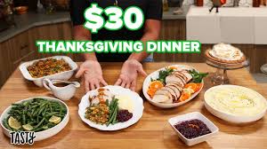 Complete thanksgiving stuffed turkey breast dinner, serves 4 ($179.95). Can This Private Chef Make A Thanksgiving Meal For 6 For 30 Tasty Youtube