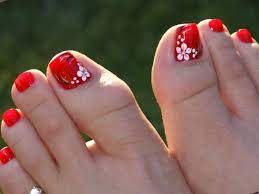Navigation nail art designs acrylic nail art houndstooth nail art music nail art gel nail art polka dot nail art mustache nail art owl nail art 3d nail art but now as the fashion has been evolved, all we see around is vibrant nail art patterns. Red Toe Nail Designs Top 32 Trends 2017 2018 Related Nails Toe Nails Toe Nail Designs Tops Designs