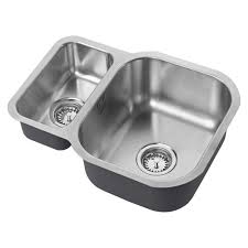 etro duo double bowl undermount sink
