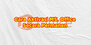 Office adalah software dari microsoft yang sangat membantu dalam pekerjaan perkantoran. Cara Mudah Aktivasi Microsoft Office 2010 2013 2016
