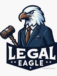 Legal Eagle: Keen-Eyed Justice Design for Legal Professionals" Sticker for  Sale by Gamegiftscustom | Redbubble