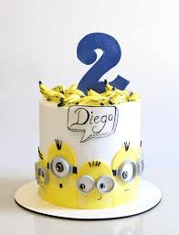 From kids to adults, almost everyone loves this beautiful and adorable. Minions Cake Design Images Minions Birthday Cake Ideas