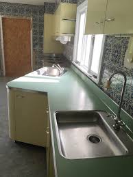 Charles vintage metal kitchen cabinets, vintage thermadore cooktop and hood. Vintage St Charles Kitchen Cabinets With Thermador Ovens And Lots More Retro Renovation