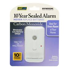 Your carbon monoxide detector, if properly installed five feet from the floor, will detect any form of gas, which will cause it to sound. Universal Security Intruments Carbon Monoxide Sealed Alarm Shop Smoke Alarms Extinguishers At H E B