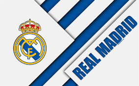 Download Wallpapers Real Madrid Cf 4k Spanish Football Club Real Madrid Logo Material Design Blue White Abstraction Football La Liga Madrid Spain Besth Real Madrid Logo Real Madrid Wallpapers Real Madrid