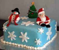 Dust your work surface with confectioners' sugar and evenly roll the dough into a smooth circle large enough to cover the cake. Christmas Cake Fondant Designs The Cake Boutique