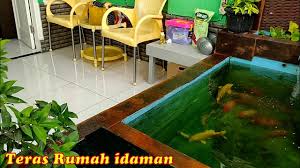 Teras rumah minimalis bisa menjadi andalan model saat ini, karena memberikan kesan yang modern namun tetap sederhana. Hiasi Teras Rumah Subsidi Mu Dengan Kolam Ikan Pasti Bagus Youtube
