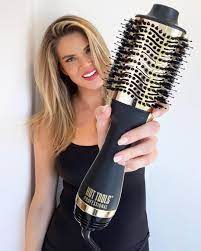 At Home Blowout Thanks To The One Step Blowout From Hot Tools Summer Hair Problems Ogx Hair Products Smooth Hair