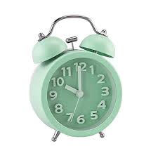 Amazon Com Pilife 3 Mini Non Ticking Vintage Classic Bedside Table Analog Alarm Clock With Backlight Battery Operated Alarm Clock Clock Analog Alarm Clock
