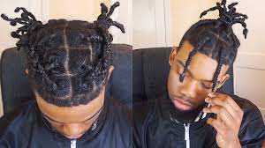 We are used to seeing braids on black men, but it does not mean that white men can't try the same or similar hairstyles with braids. Men S Braids Hairstyle 4 Box Braids Hairstyles For Men Quick Easy Trendy Youtube