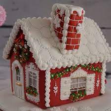 43 Ideas De Casita De Carton Navidad Navidad Casa De Carton Casas De Navidad