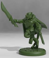 Catfolk Rogue By Valandar In 2020 Rogues 3d Printing Lion Sculpture