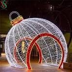Sphere Lights LED 3D Giant Arch Ball Christmas Motif ...