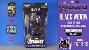 Black widow (2021, сша, венгрия, норвегия, великобритания), imdb: Marvel Legends Best Of 2019 Black Widow Kitbash Armored Thanos Baf International Exclusive Wave Youtube