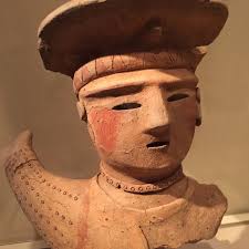 Haniwa, female shrine attendant, Japan, Kofun period, 6th c., earthenware  with traces of color, The Metropolitan Museum of Art, Mary Griggs Burke  Collection, Gift of the Mary and Jackson Burke Foundation, 2015 (
