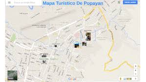 Mapas de popayan, cauca (colombia) con guias de calles y rutas, relieves y distancias entre mapas de popayan en cauca, colombia. Mapa Turistico De Popayan By Yeraldin Hernandez