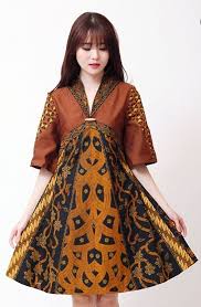 Dress Batik Model Baju Wanita Wanita Pakaian Wanita