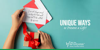 Shop our silver gift designed gift card from vanilla gift. Unique Ways To Present A Gift Ferns N Petals Official Blog