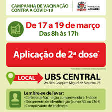 A retomada da campanha de vacinação depende da chegada destas novas doses e, assim que isso ocorrer, a. Campanha De Vacinacao Contra Covid 19 Em Jacarei Seguira Com Aplicacao De Segunda Dose Do Imunizante Entre Quarta 17 E Sexta 19 Prefeitura Municipal De Jacarei
