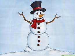 How To Draw A Snowman: 8 Steps (With Pictures) - Wikihow