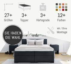 Wählen sie farbe, stoff und größe kostenlose lieferung & montage 90 tage umtauschgarantie Boxspringbett 220 Cm Uberlange Kaufen Boxspring Welt