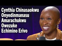 Cynthia Erivo teaches us how to pronounce her real name