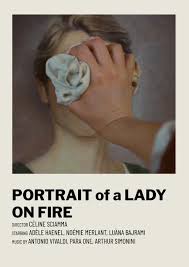 Portrait Of A Lady On Fire Alternative Movie Poster In 2020 Alternative Movie Posters Film Posters Minimalist Minimal Movie Posters