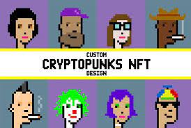 Cryptopunk Nft Design In 2021 Design Logo Design Custom