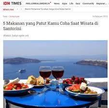 Coba deh pilih zodiak di bawah ini, kami bisa tahu makanan manis yang terbaik untuk kamu! Ta 5 Monadika Proionta Ths Santorinhs Nea Apo Thn Santorinh Me Ton Dhmhtrh Prasso