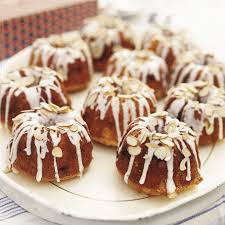 Mini Almond Bundt Cakes Recipe Savoury Cake Cake Recipes Desserts