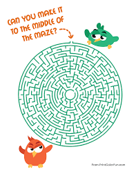 A is 1, j is 11, and q is 12. Bird Maze Hard Level Print Color Fun