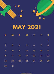 May 2021 Wall Calendar Printable In 2020 Calendar Printables Monthly Calendar Printable Printable Calendar Template