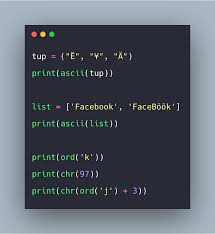 We are using the chr() function to convert the ascii value to the character. Python Ascii How To Use Ascii Function In Python