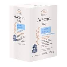 I bought it but it says to ask pediatrician to use for children under 2. Aveeno Baby Eczema Therapy Soothing Bath Treatment For Relief Of Dry Itchy And Irritated Skin Made With Soothing Natural Colloidal Oatmeal 10 Ct Pricepulse