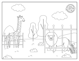 Download and print these zoo animal printable coloring pages for free. The Best Zoo Coloring Pages Kids Activities Blog