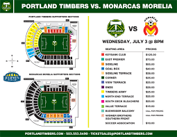 monarcas morelia july 3 copa verde seating map portland