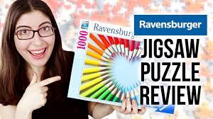 This 1000 piece puzzle is painted by the talented linda jane smith. Jigsaw Puzzle Review Ravensburger 1000 Piece Puzzles Youtube
